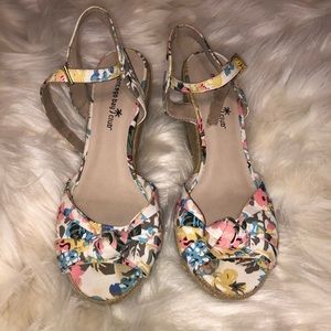 Women’s Floral Wedges
